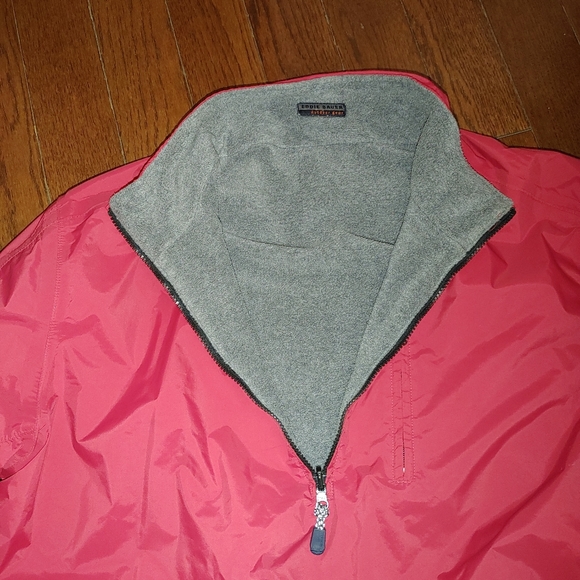 Eddie Bauer Reversible Fleece Lined Windbreaker - Picture 9 of 9